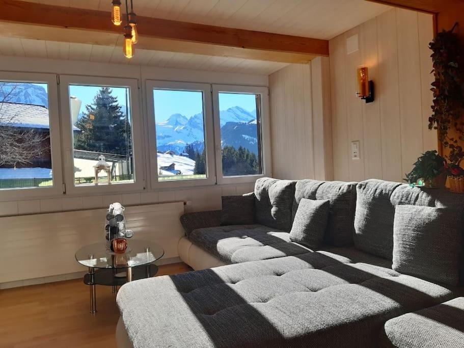 Apartment Chalet Im Sunnigen Usblick Wengen Exteriér fotografie